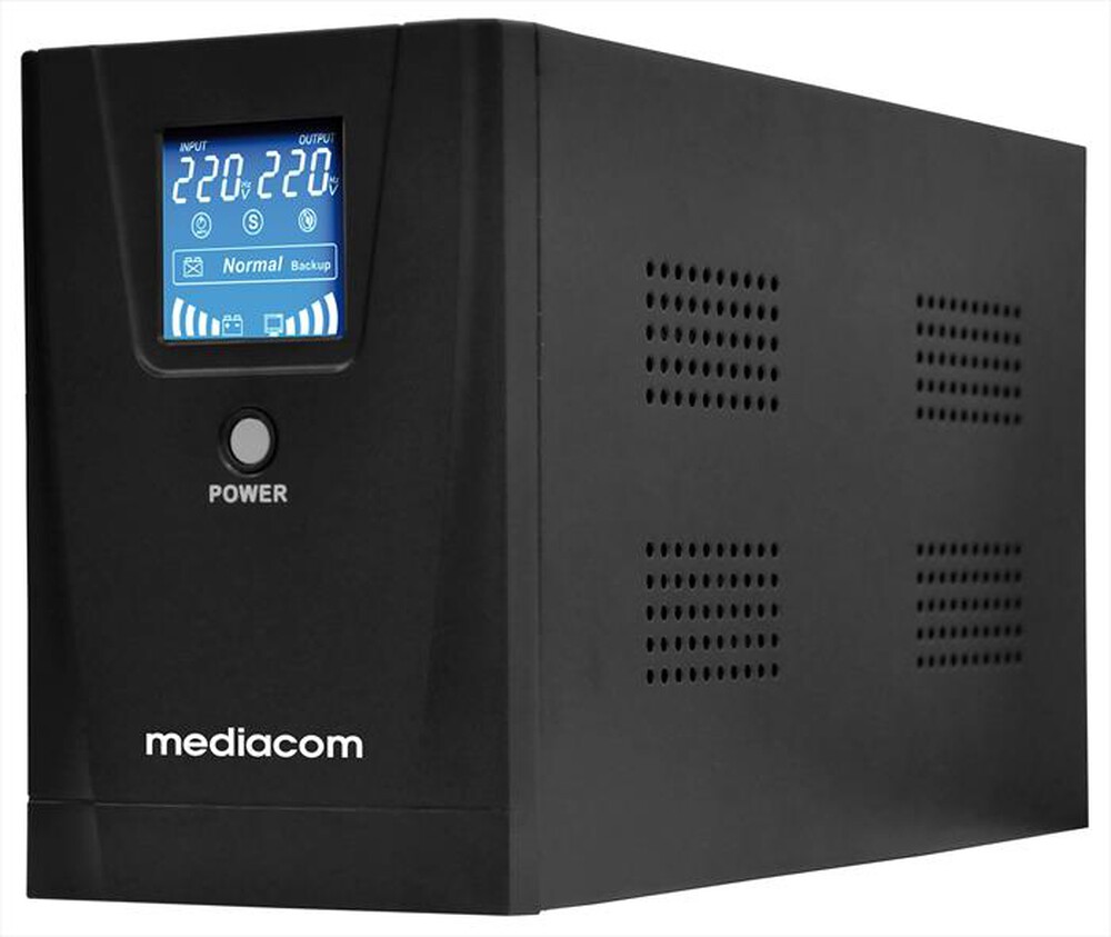 "MEDIACOM - Unità UPS - IATMDMMUPS851D-Nero"