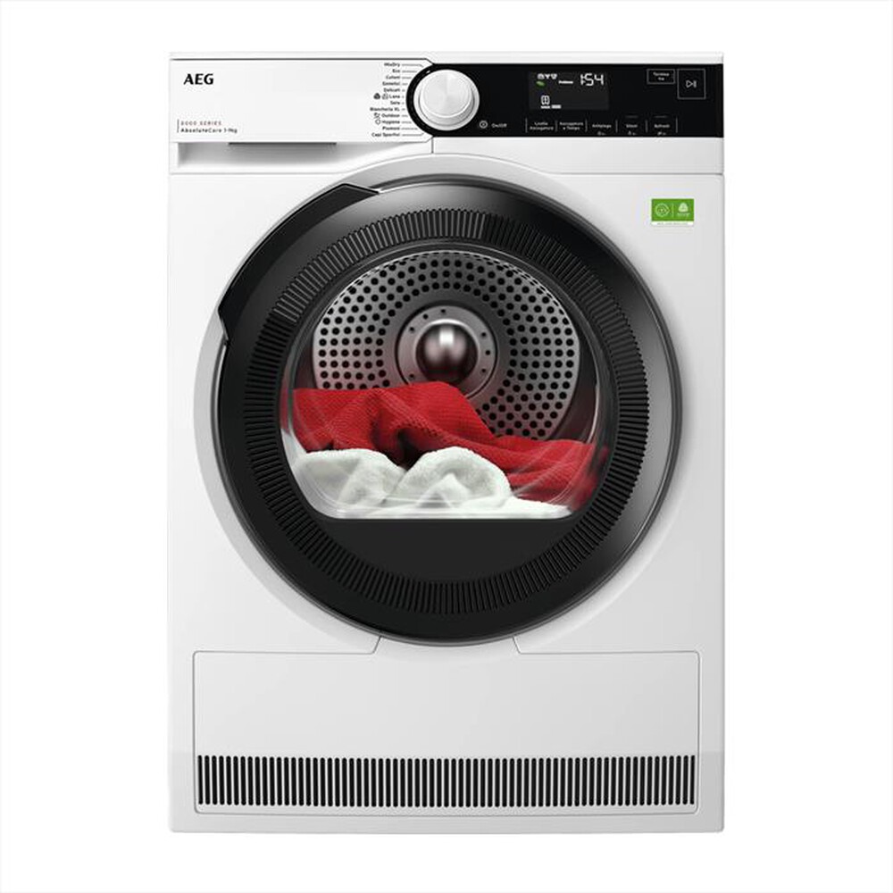 Immagine del prodotto AEG - Asciugatrice TR8HDBG9B 9 Kg Classe B-Bianco