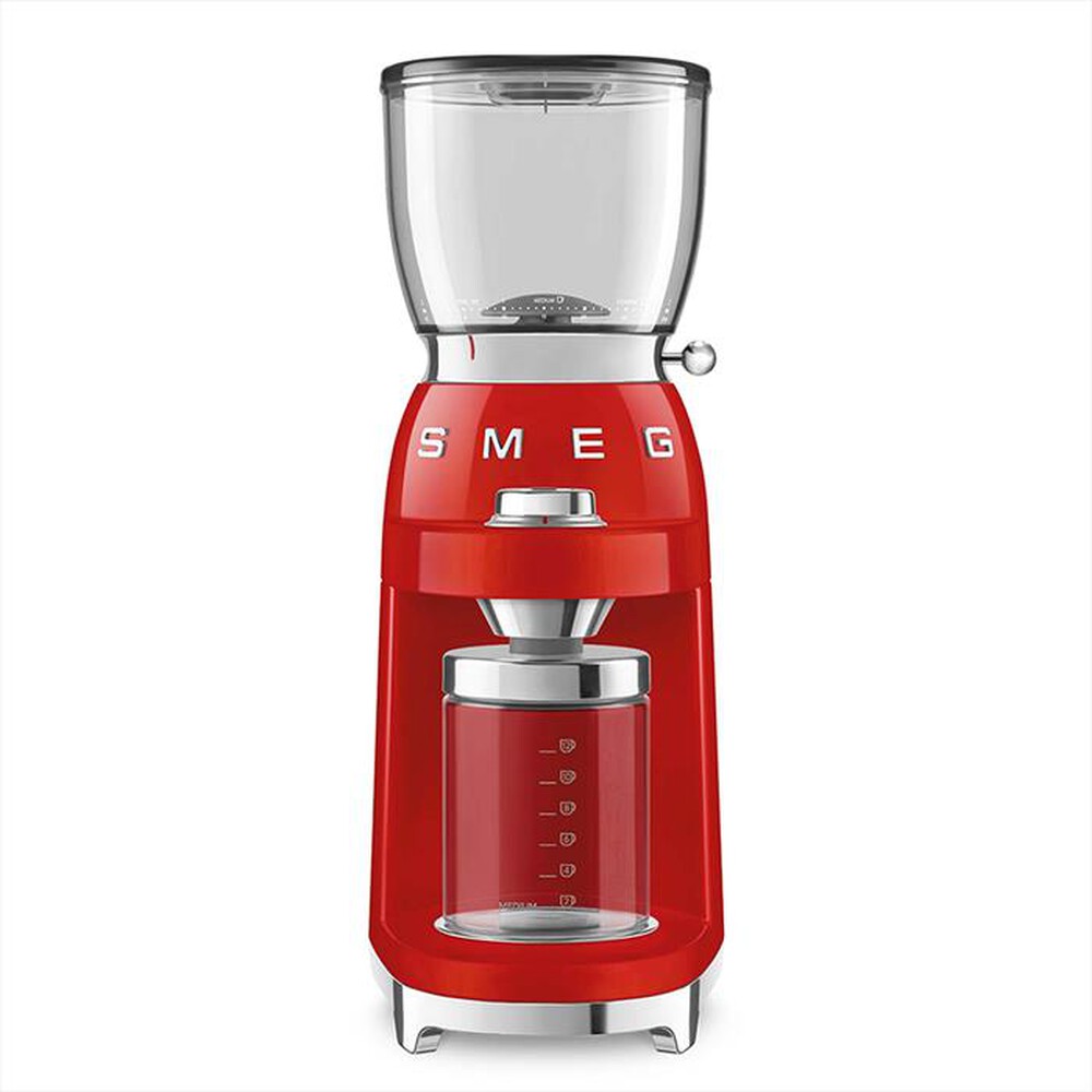 "SMEG - Macinacaffè 50's Style – CGF01RDEU-Rosso"