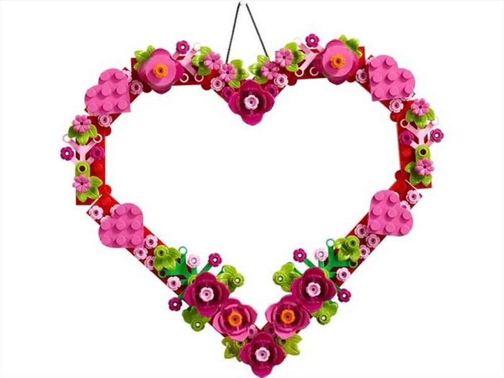 "LEGO - CUORE ORNAMENTALE - 40638-Multicolore"