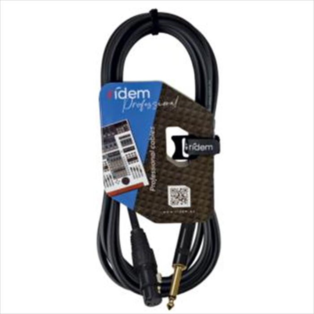 Immagine del prodotto RIDEM - Cavo microfonico professionale RDMC76-Nero