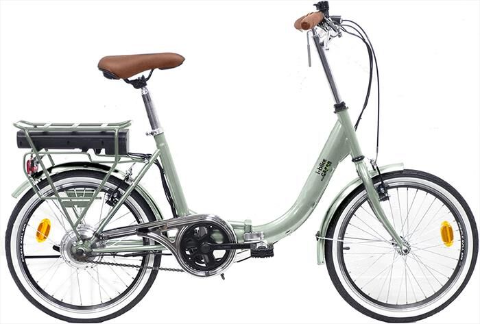 IBIKE City bike FOLD GREEN VERDE CHIARO Euronics