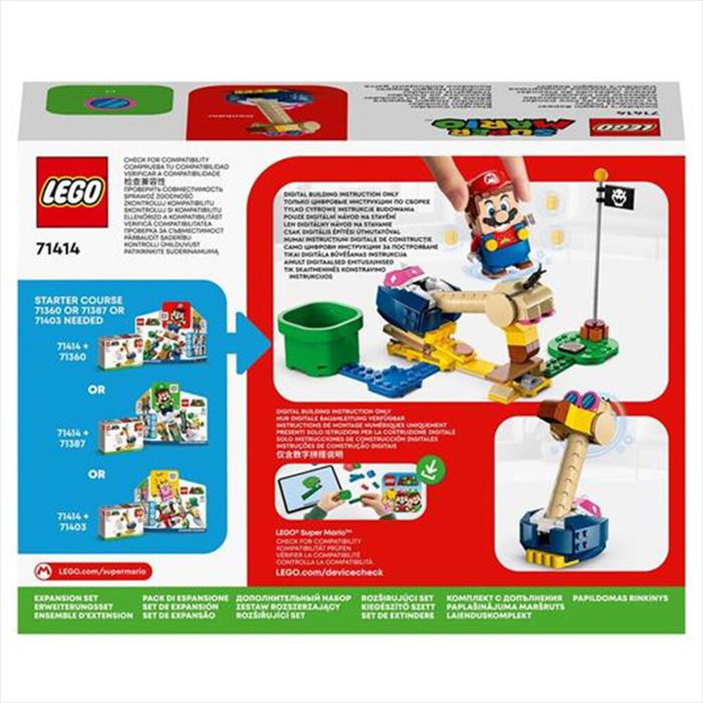 "LEGO - SUPER MARIO SCAPOCCIATORE DI KONDOROTTO- 71414-Multicolore"