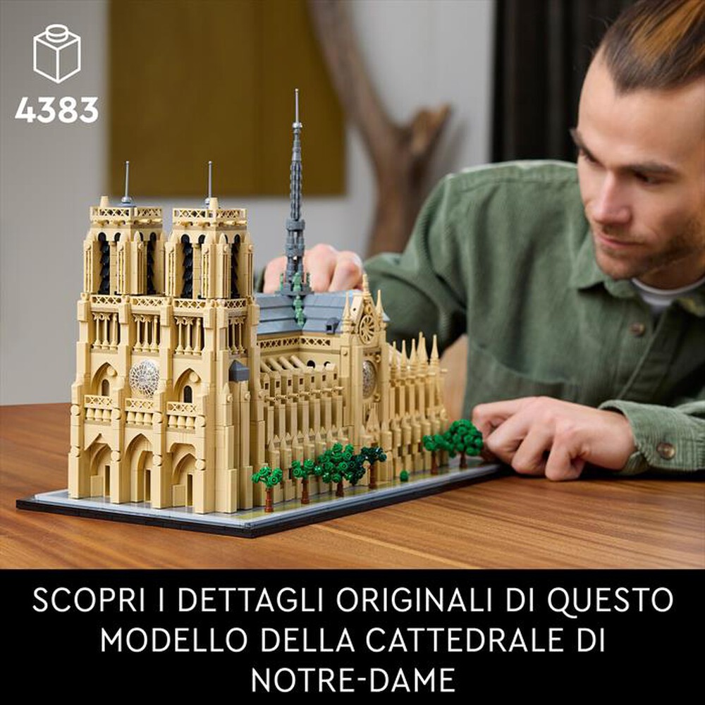 "LEGO - ARCHITECTURE Notre-Dame de Paris - 21061"