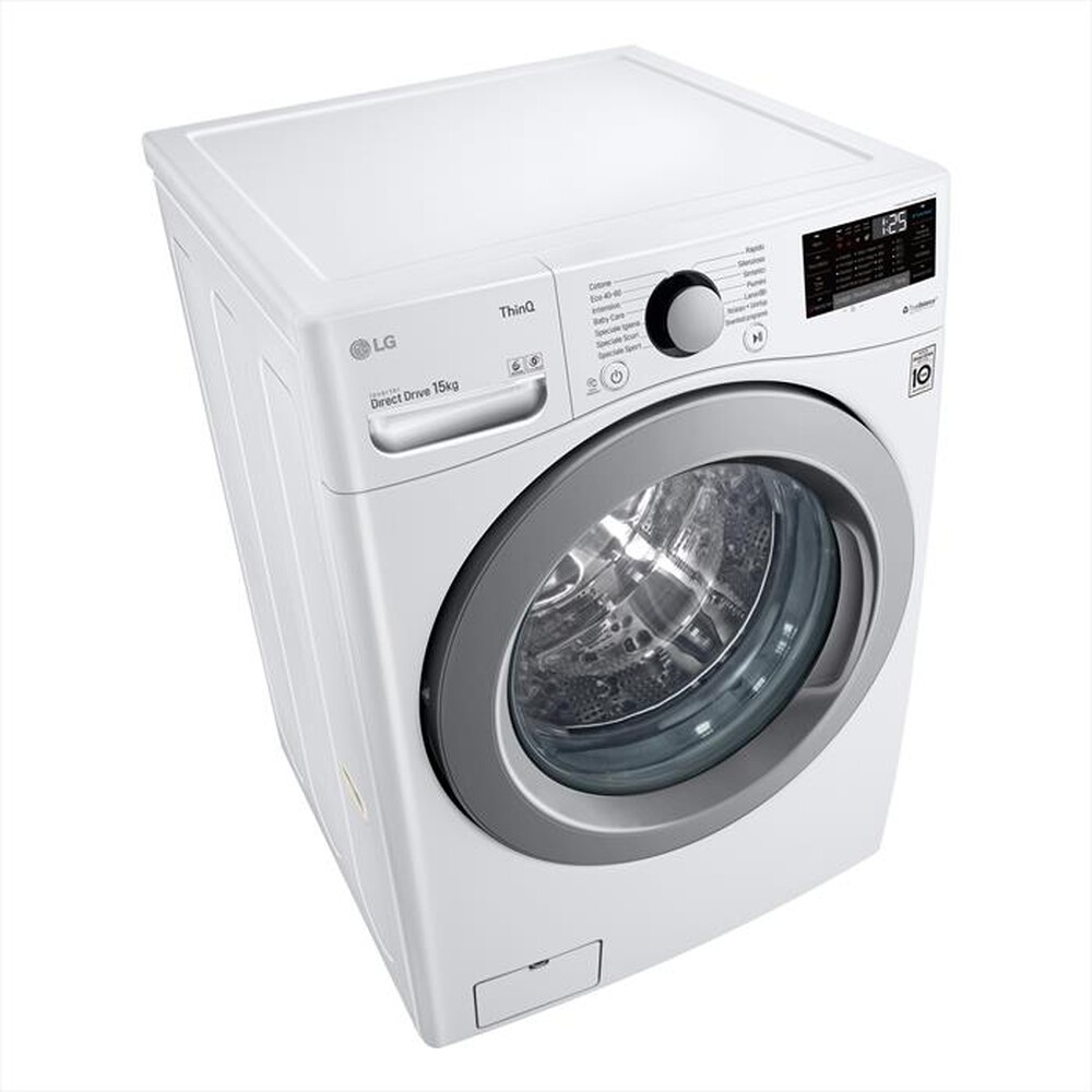 "LG - Lavatrice F1P1CN4WC 15 Kg Classe E-WHITE"