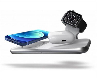 ZENS - 4IN1 MAGSAFE WIRELESS CHARGER-White
