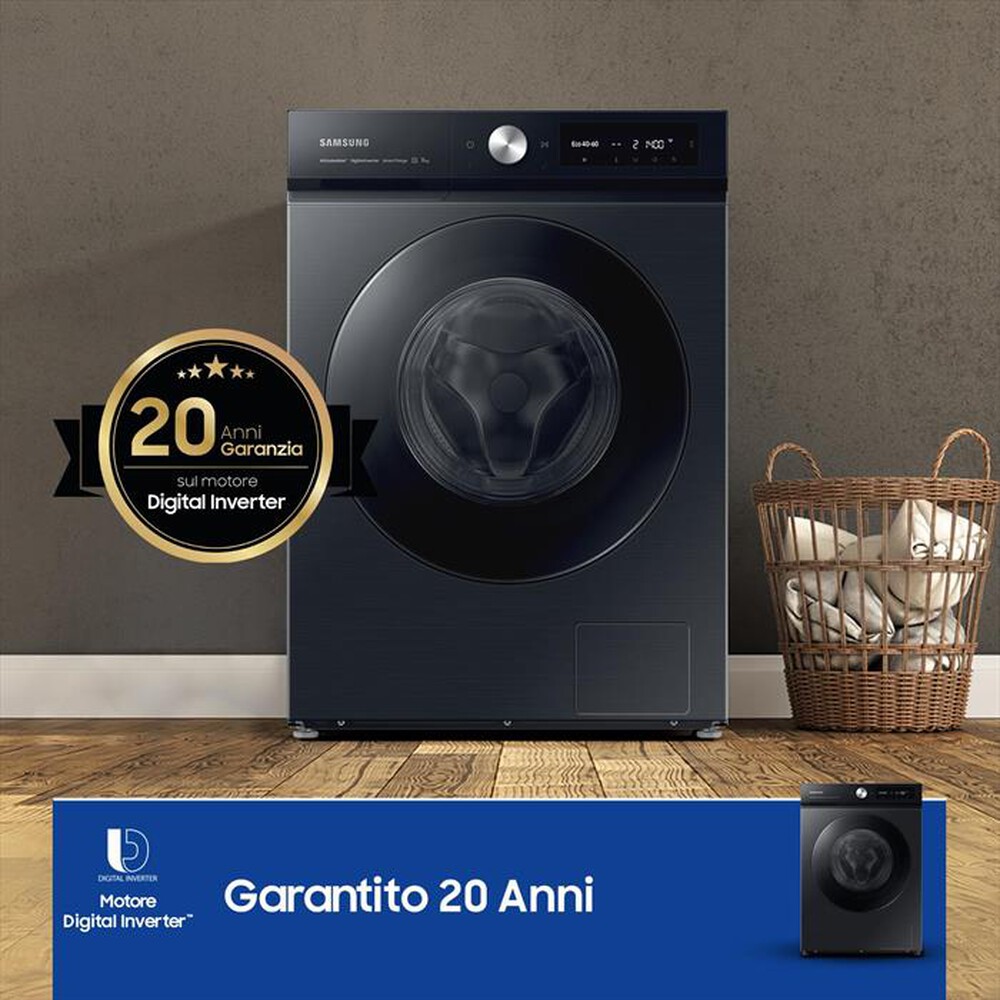 "SAMSUNG - Lavatrice WW11DB7B94GBU3 11 Kg Classe A-NERO"
