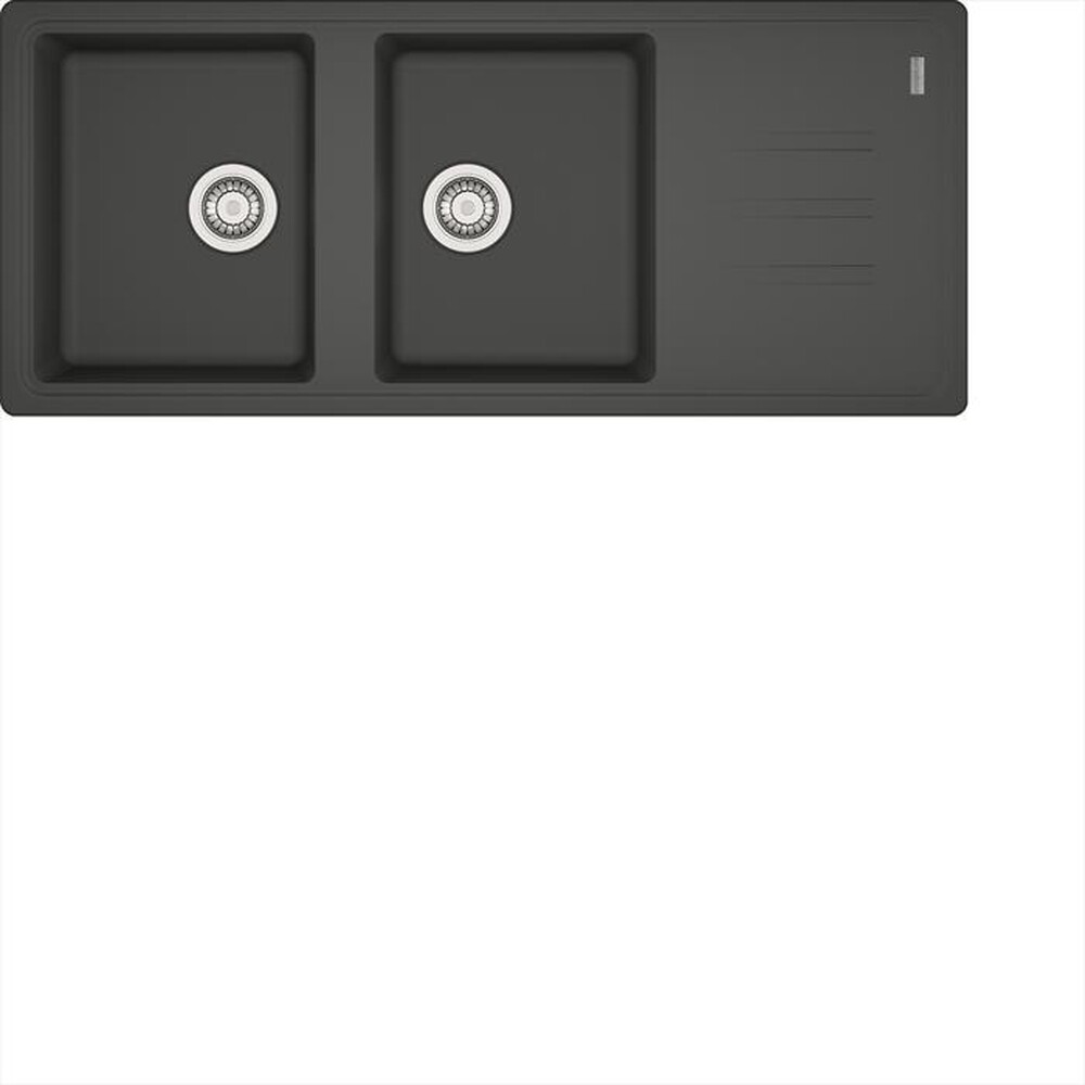 "FRANKE - Lavello lneare BSG 621 2 vasche-Nero"