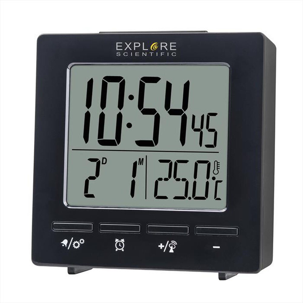 Immagine del prodotto EXPLORE SCIENTIFIC - RDC1005 OROLOGIO RADIOCONTROLLATO-Black