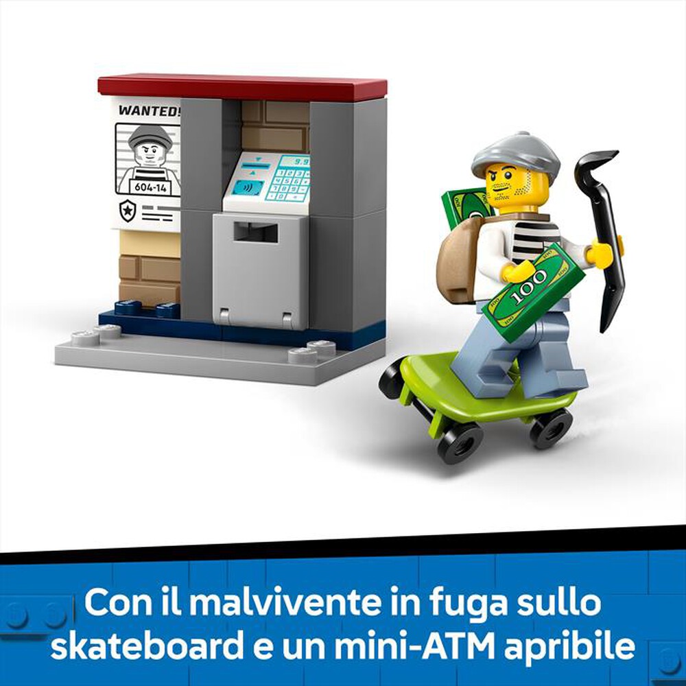 "LEGO - CITY Inseguimento della moto della Polizia - 60455"
