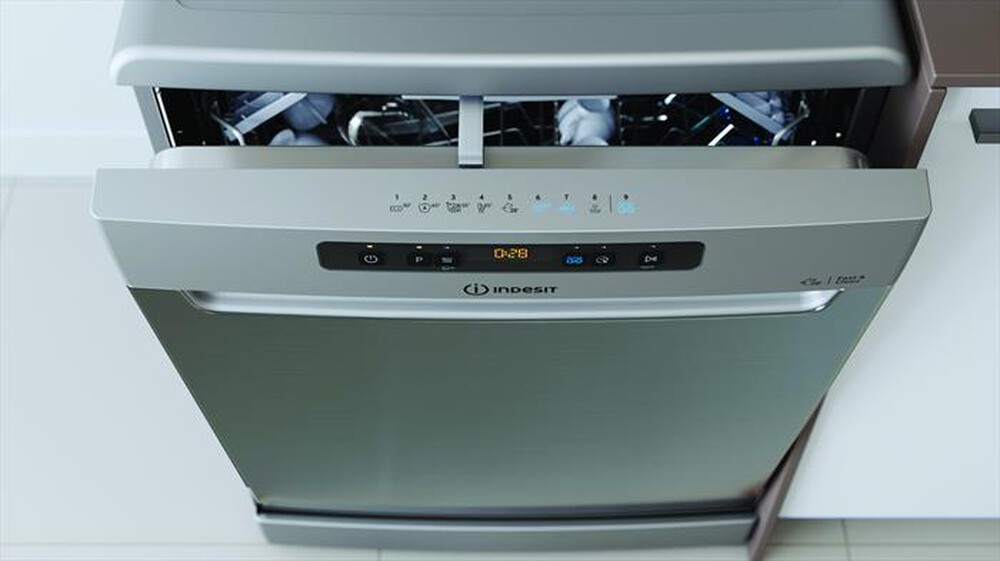 "INDESIT - Lavastoviglie DFO 3T133 A F X Classe D 14 coperti"