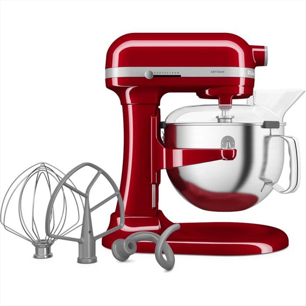 "KITCHENAID - Impastatrice 5KSM60SPXEER-Rosso Imperiale"