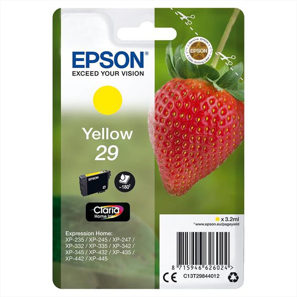 Immagine del prodotto EPSON - C13T29844012-Giallo