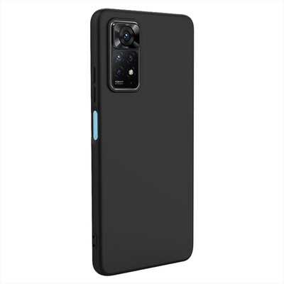 XIAOMI - Custodia silicone per Xiaomi Redmi Note 11 Pro/5G-Nero
