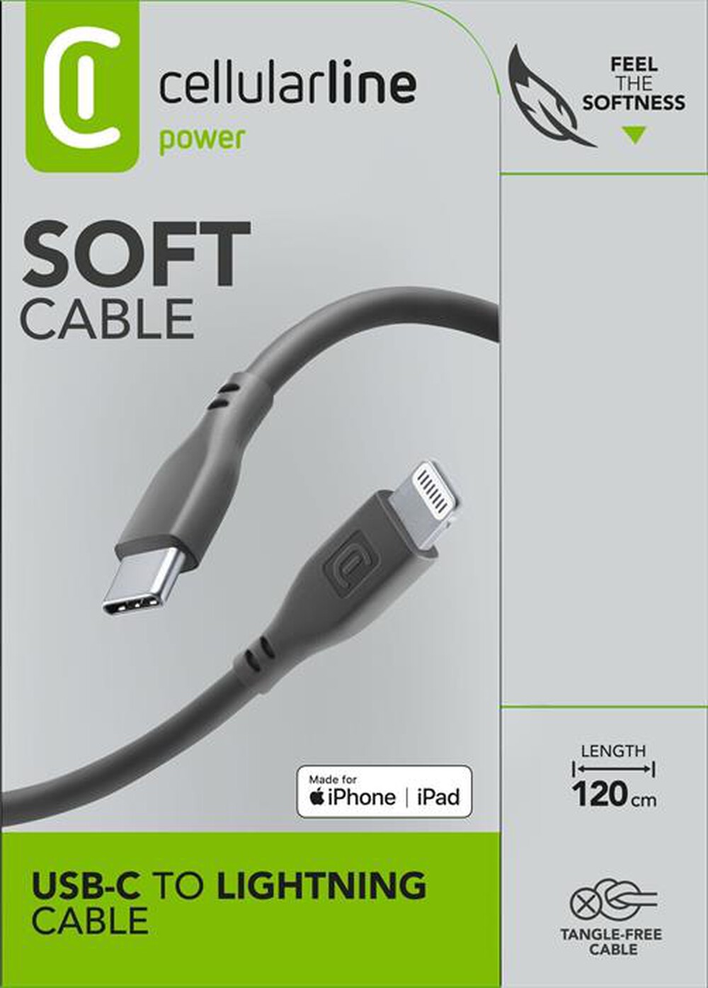 CELLULARLINE - USBDATASOFTC2LMFIK-Nero