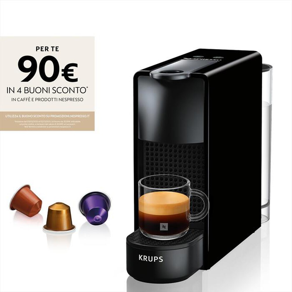 "KRUPS - XN1108K Essenza Mini Nespresso-Piano Black"
