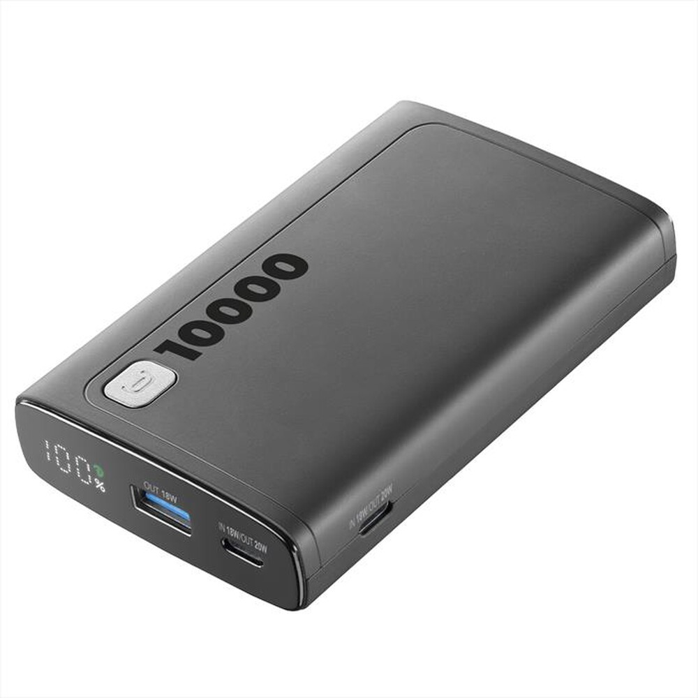 Immagine del prodotto CELLULARLINE - Caricabatterie Portatile PBDISPL01PD10000K-Nero