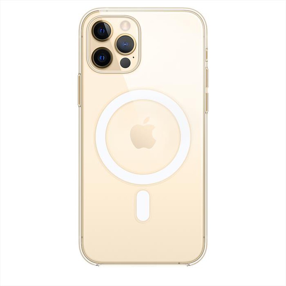 "APPLE - Custodia MagSafe per iPhone 12/12 Pro-Trasparente"