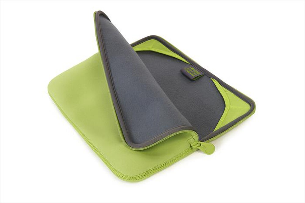 "TUCANO - Custodia in neoprene per notebook 11.6\"/12.5\"-Verde"