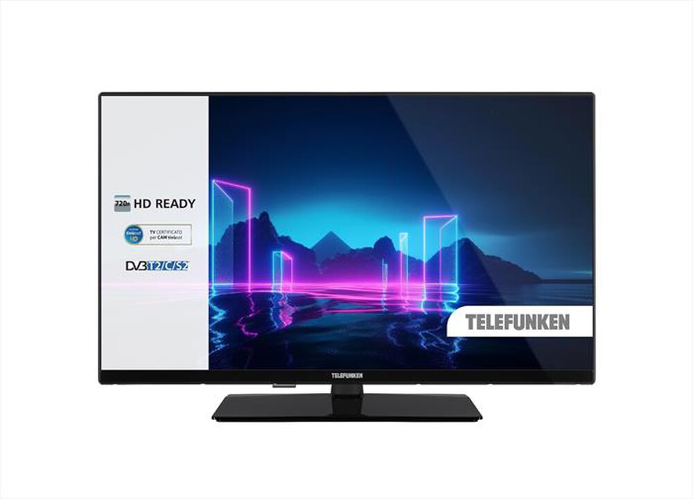 Immagine del prodotto TELEFUNKEN - TV LED HD READY 32" TE32750S38YXD-Nero
