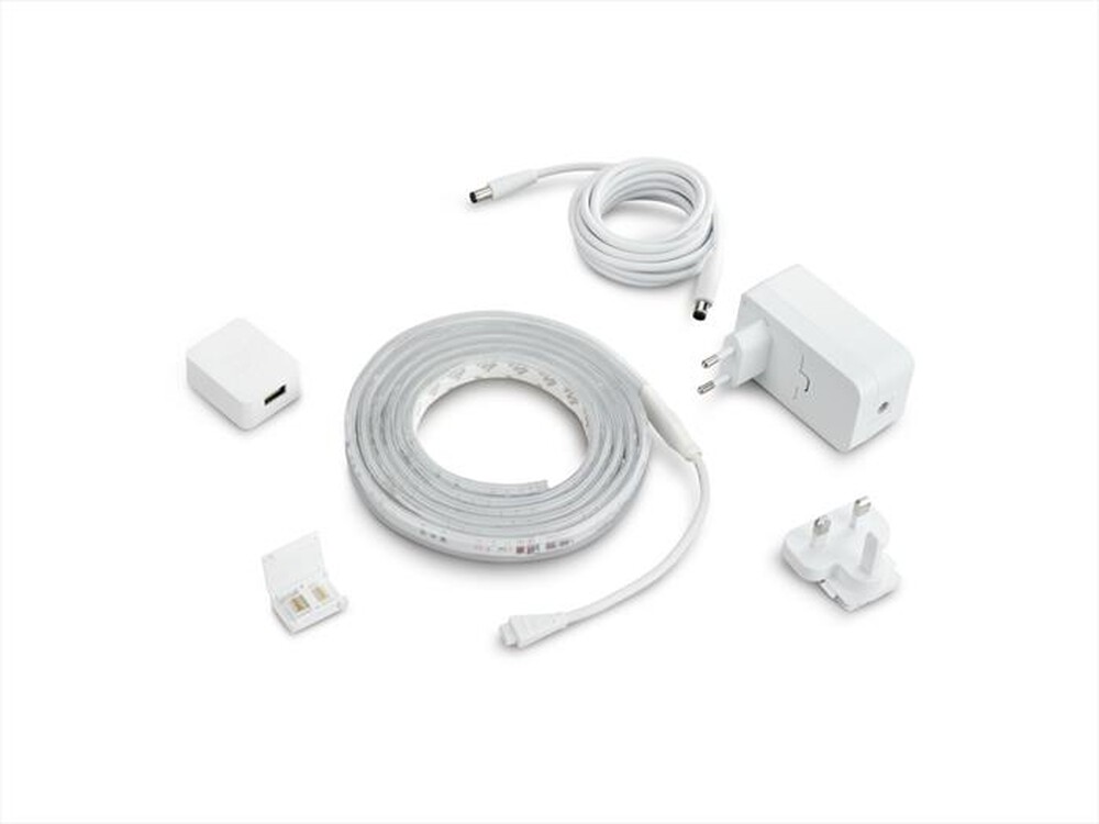 "PHILIPS - HUE LIGHTSTRIP PLUS V4 STRISCIA 2 M ESTENSIBILE WH-Luce bianca e colorata"