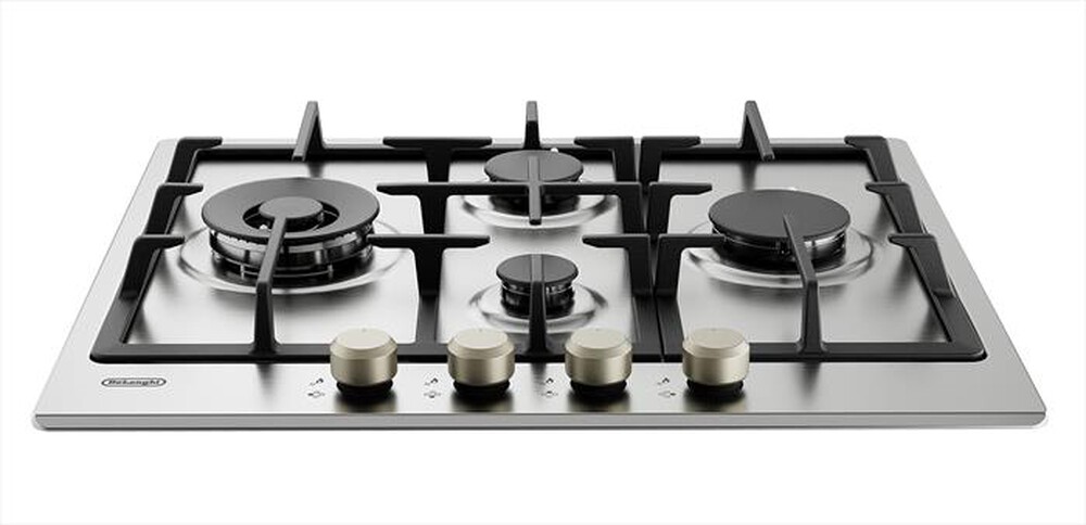 "DE LONGHI - Piano cottura a gas YLG 60 RFX 60 cm-Inox"
