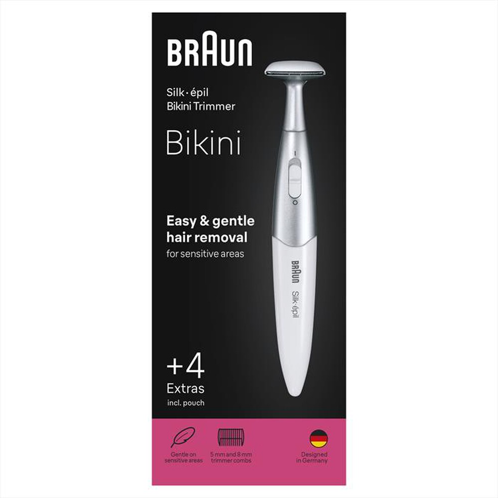Immagine del prodotto BRAUN - Depilatore SILK-&Eacute;PIL BIKINI FG1100-BIANCO