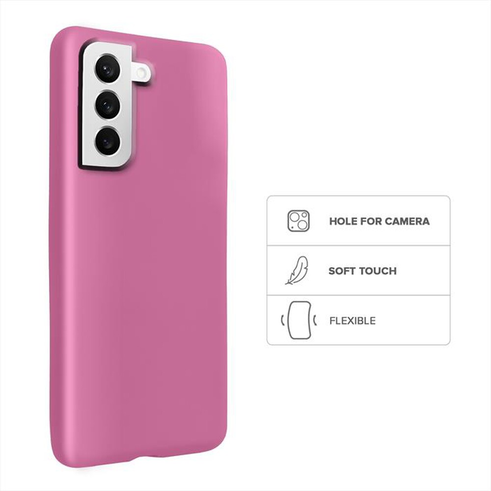 "SBS - Cover Rainbow TERBWSAS22PF per Samsung S22+-Fuchsia"