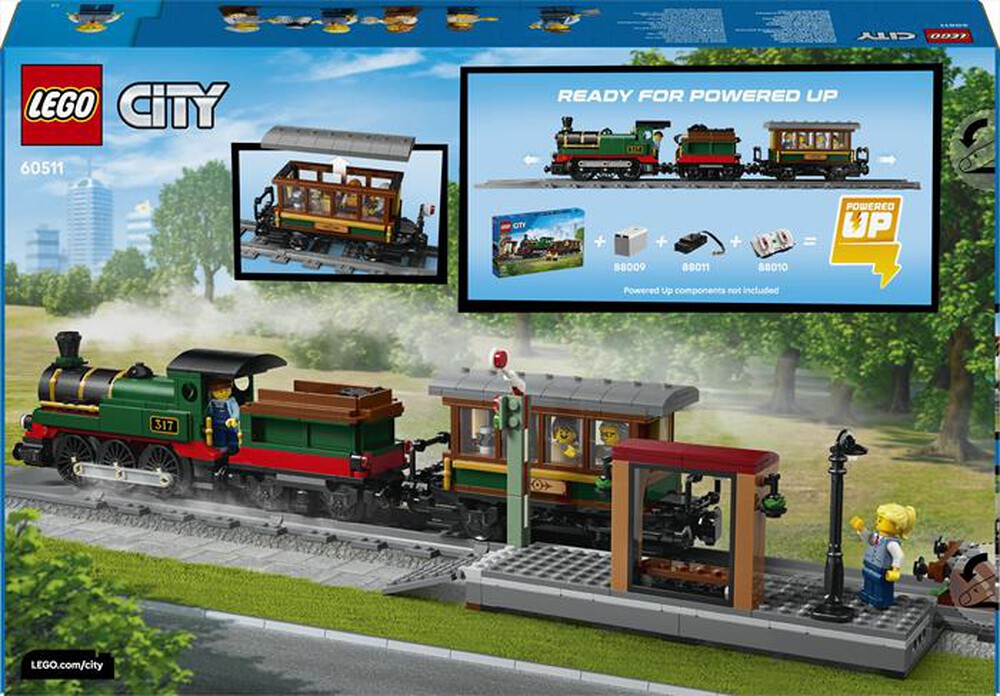 Immagine del prodotto LEGO - CITY Treno a vapore vintage - 60511