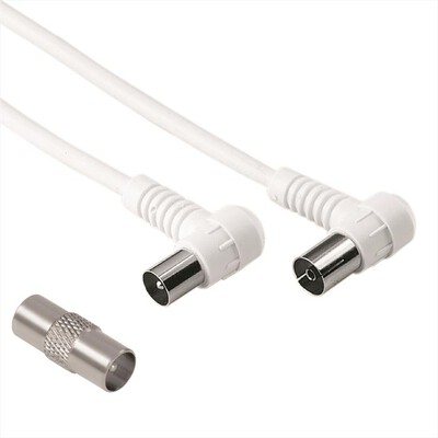 HAMA - CAVO ANTENNA-Bianco