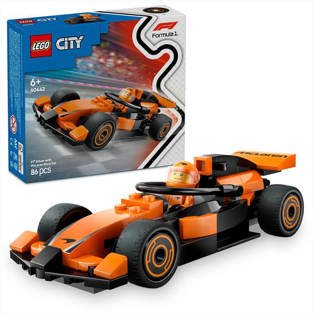 Immagine del prodotto LEGO - CITY FORMULA 1 Pilota e monoposto McLaren F1 60442