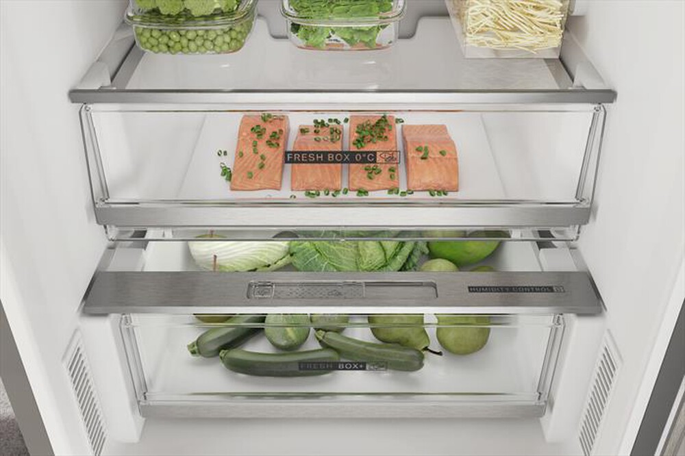 "WHIRLPOOL - Frigorifero Combinato W7X 83A OX Classe D"