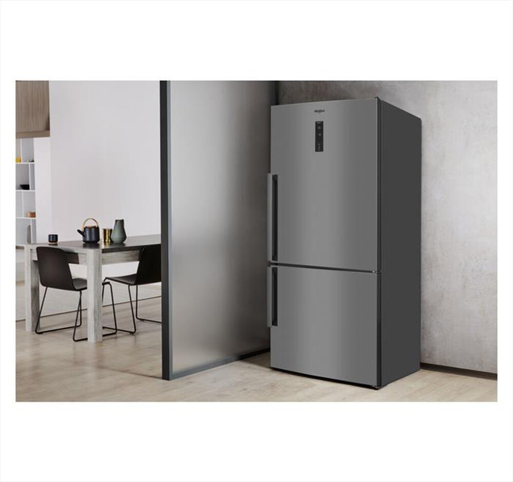 "WHIRLPOOL - Frigorifero combinato W84BE 72 X 2 Classe E"