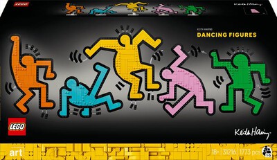 LEGO - ART Keith Haring – Figure danzanti 31216