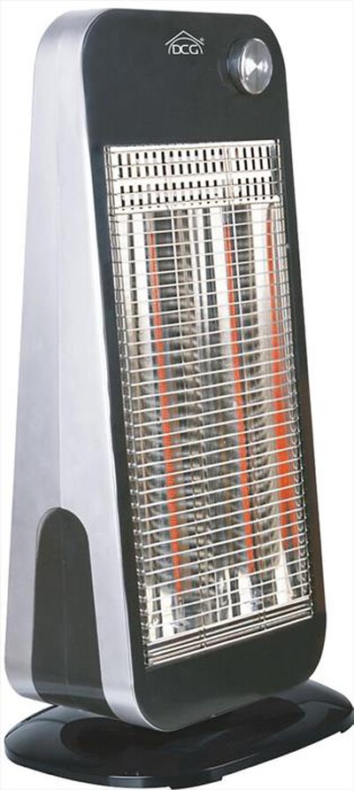DCG ELTRONIC - Stufa elettrica SA9849-SILVER/NERO