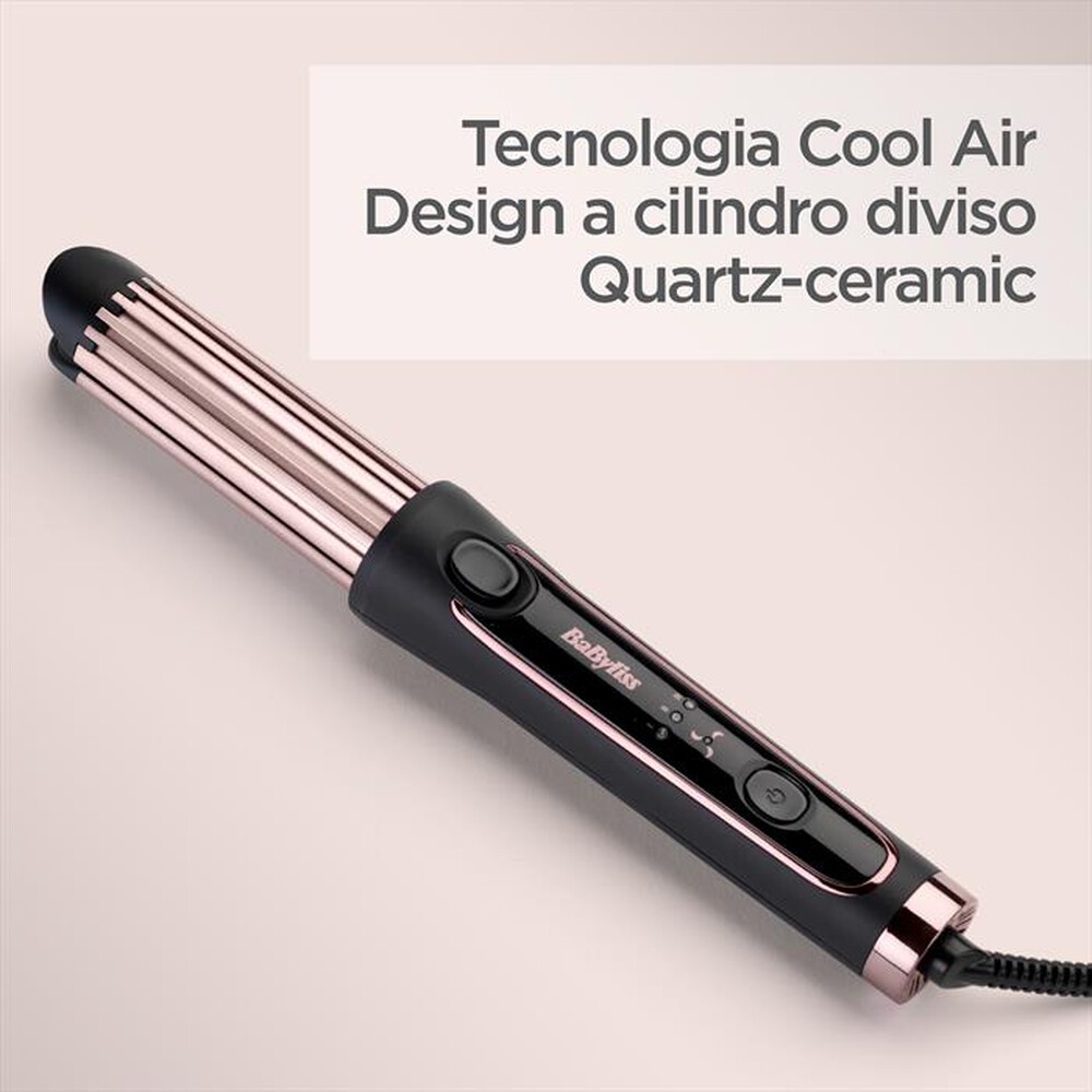 "BABYLISS - C112E-Nero/Rosa"