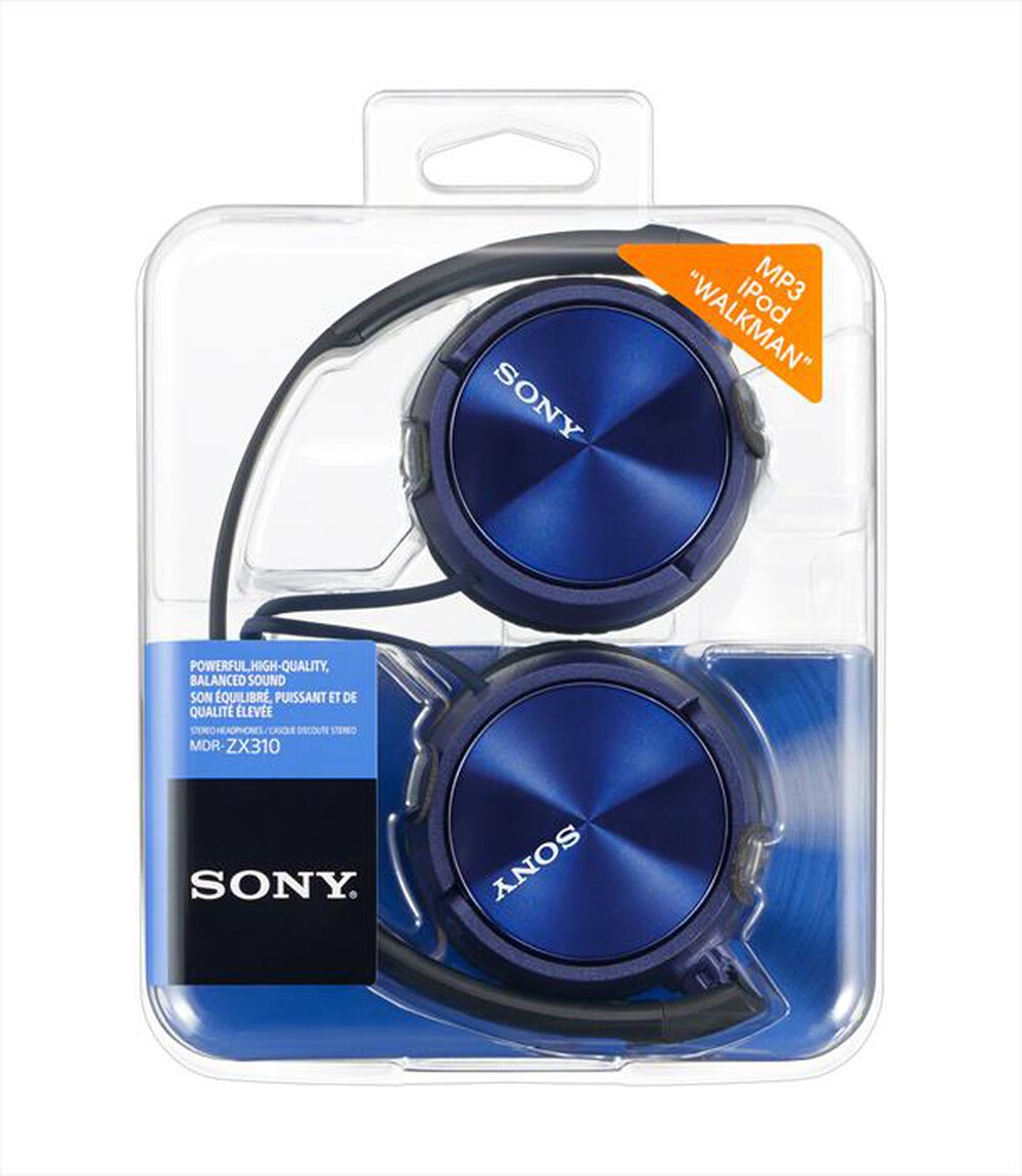 "SONY - MDRZX310L.AE-BLUE"