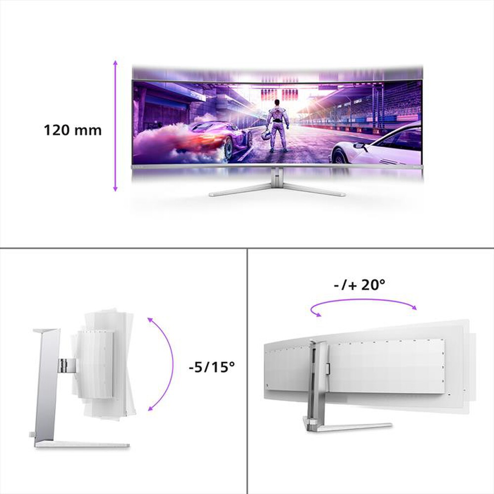 Immagine del prodotto PHILIPS - 49M2C8900L/00-grigio bianco