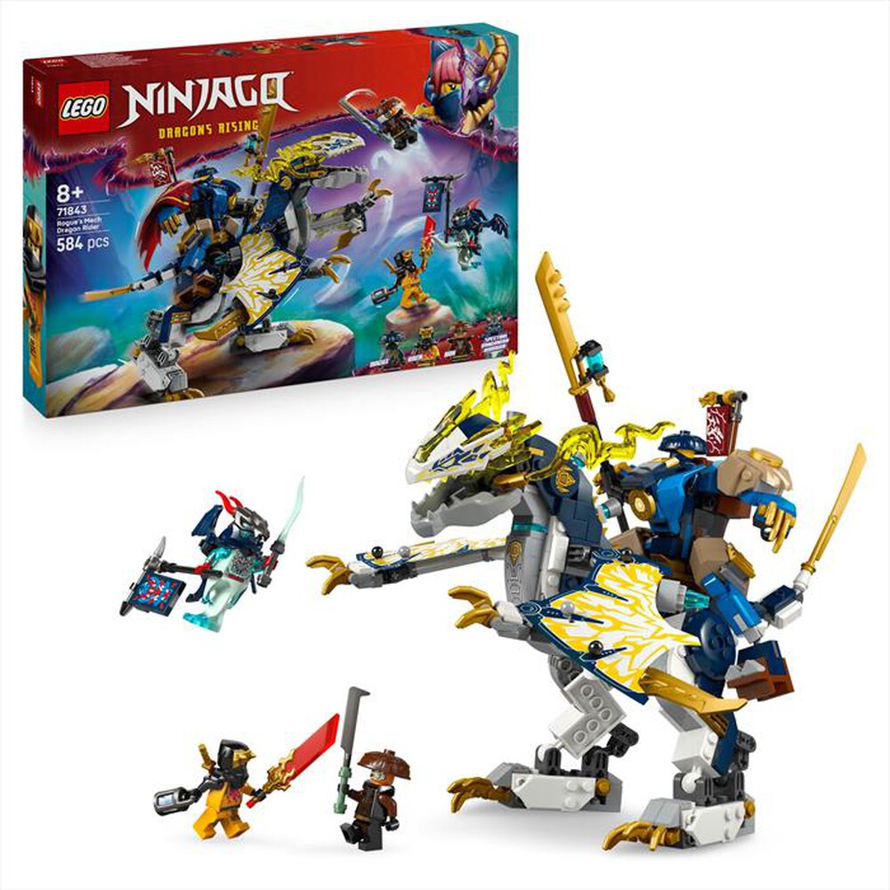 "LEGO - NINJAGO Mech cavalca-drago di Rogue - 71843"