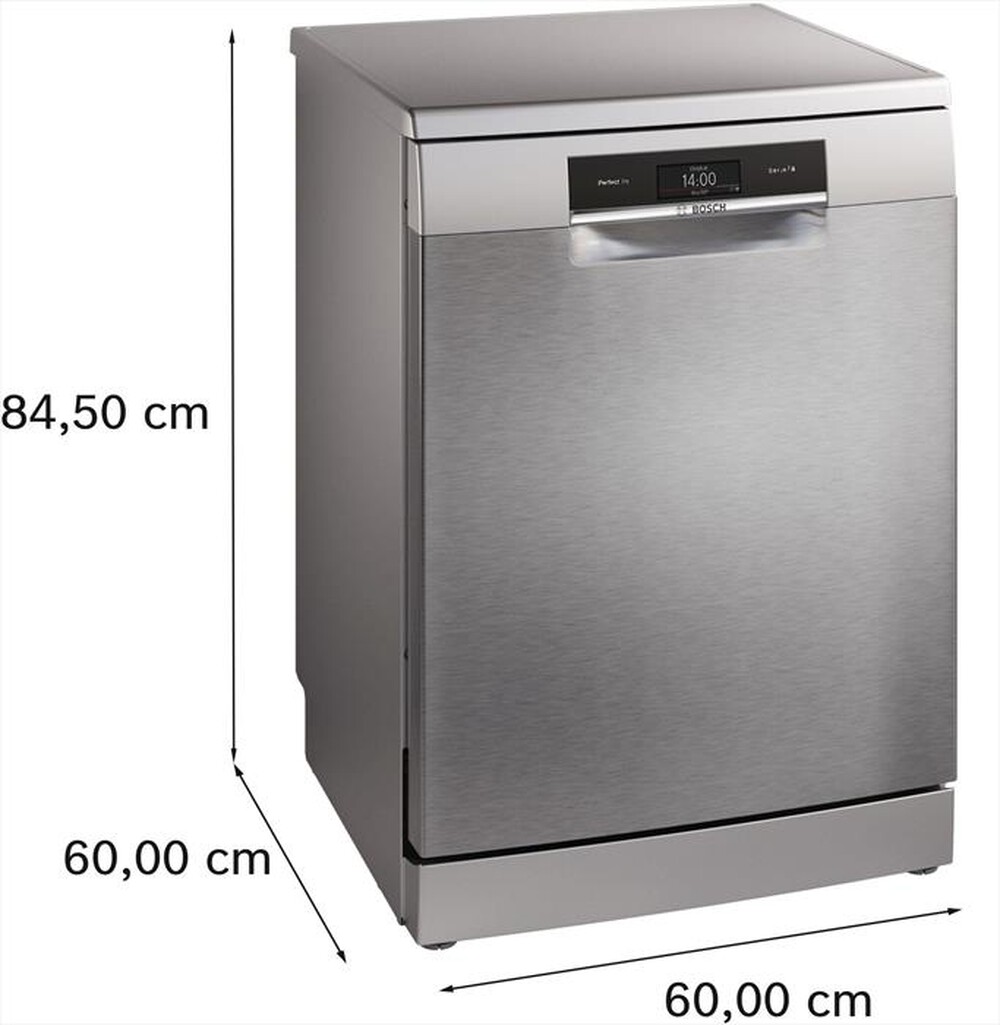 Immagine del prodotto BOSCH - Lavastoviglie SMS8TCI04E Classe A 14 Coperti-Acciaio anti-impronta