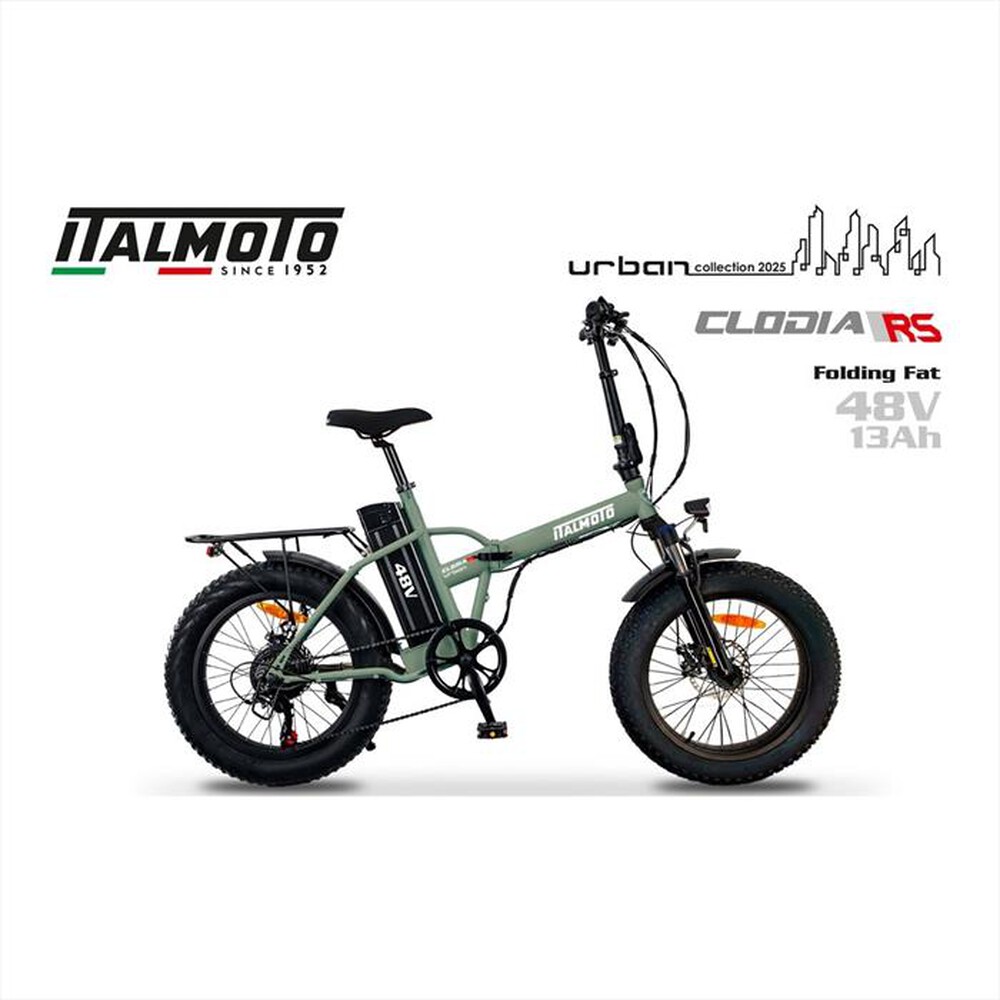 Immagine del prodotto ITALMOTO - Fat bike ITCL48RS-E-G-Verde