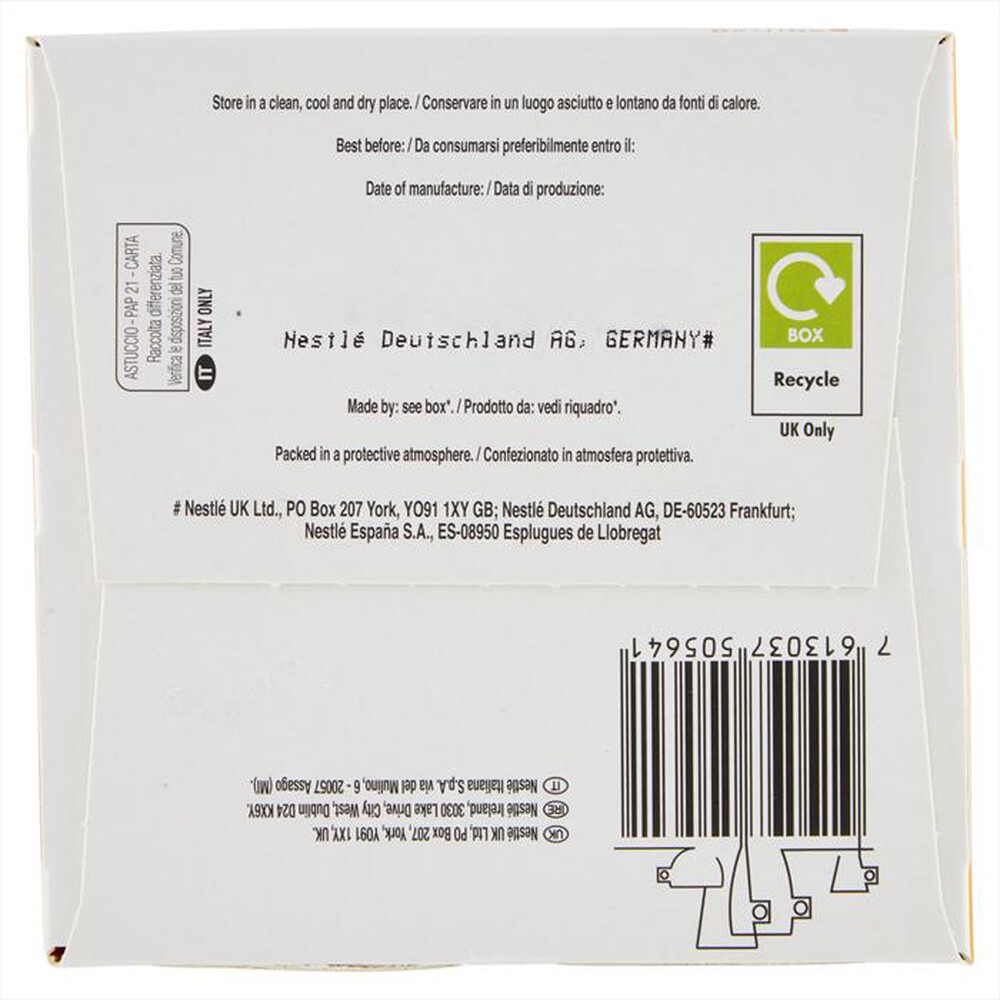"NESCAFE' DOLCE GUSTO - LATTE MACCHIATO Nescafè Dolce Gusto 16 pezzi"