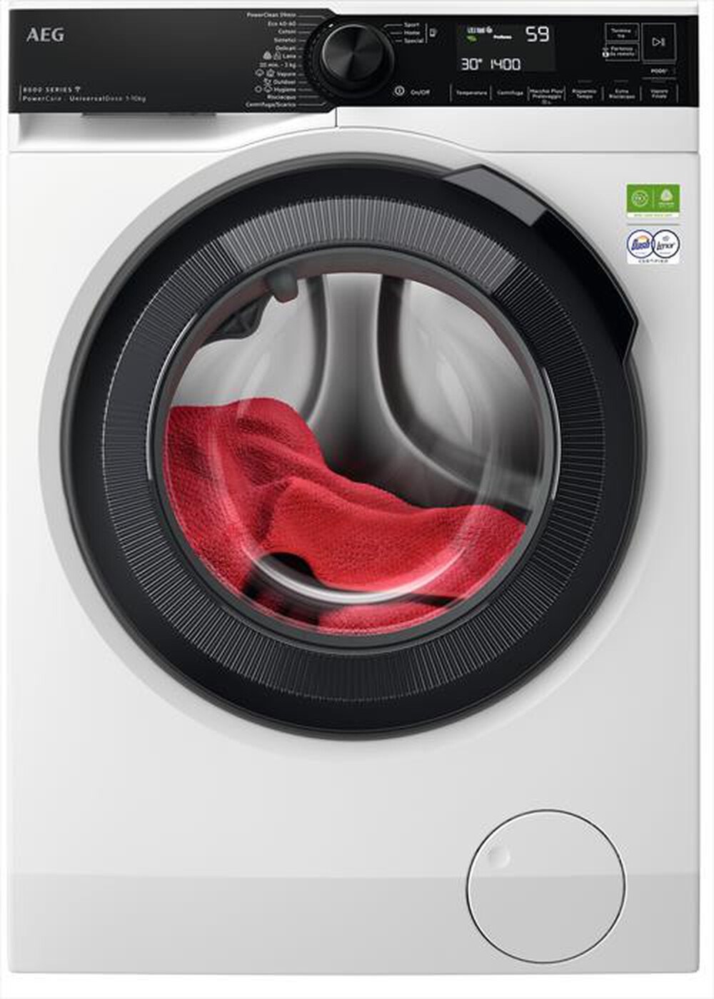 Immagine del prodotto AEG - Lavatrice LR8FH104VY 10 Kg Classe A-Bianco