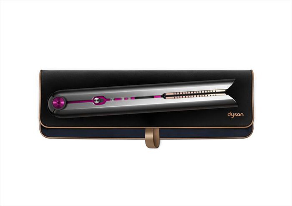 "DYSON - Piastra per capelli CORRALE-NERO NICKEL/FUCSIA"