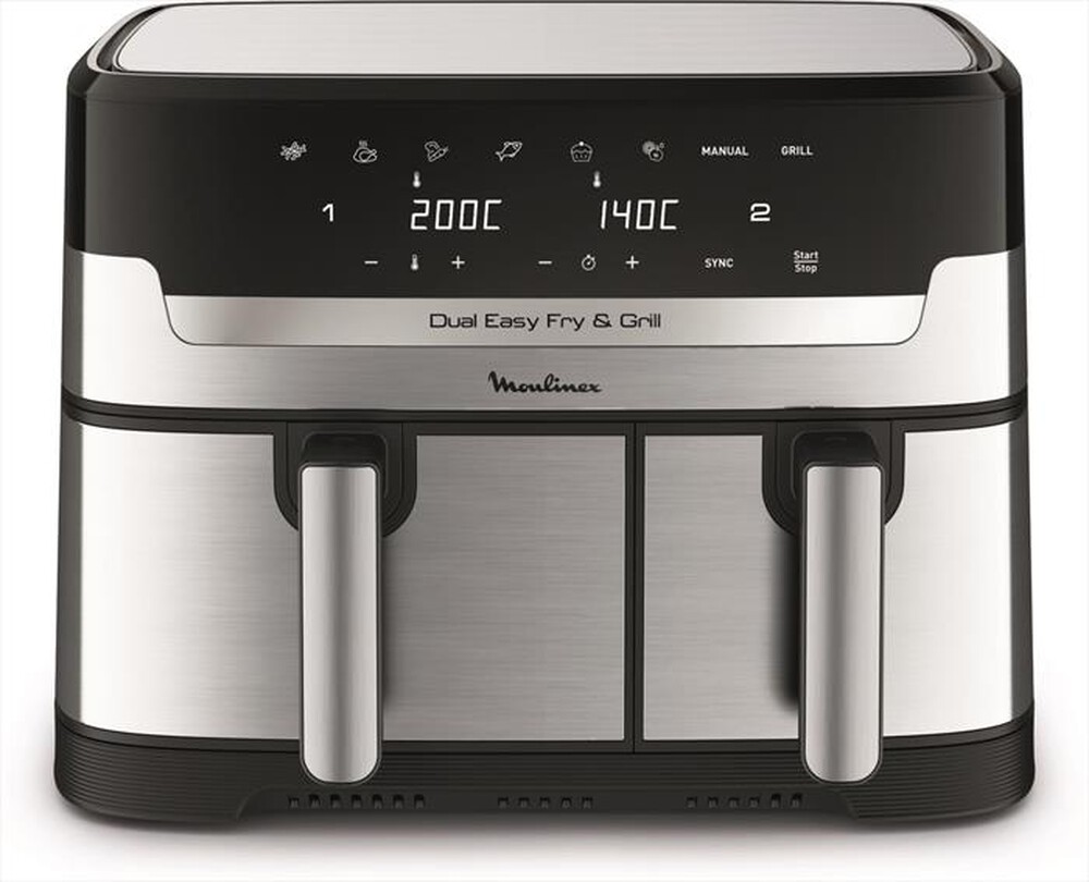 "MOULINEX - Friggitrice ad aria EZ905D20-Argento"