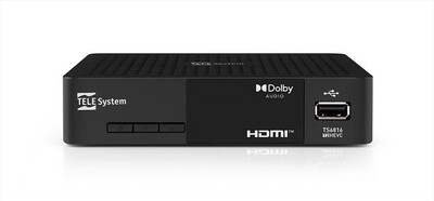 TELESYSTEM - TS6816 DTT HD HDR HLG T2 HEVC 10 BIT-Black