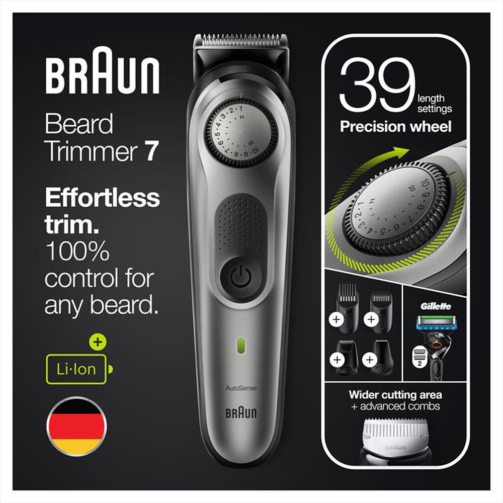 "BRAUN - BT7320-Nero/Argento"