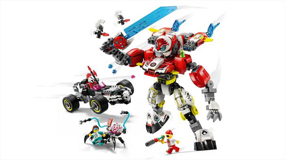 Immagine del prodotto LEGO - DREAMZzz Mech tigre Cooper e Bolide di Zero 71497