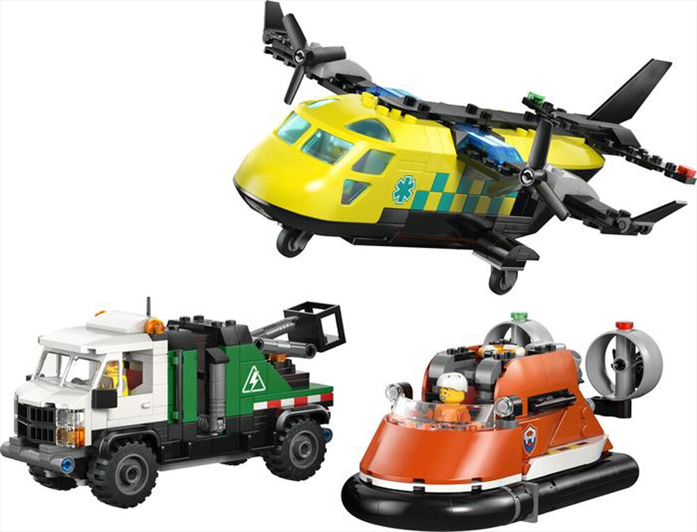 Immagine del prodotto LEGO - CITY Remix aereo, camion di servizio - 60505