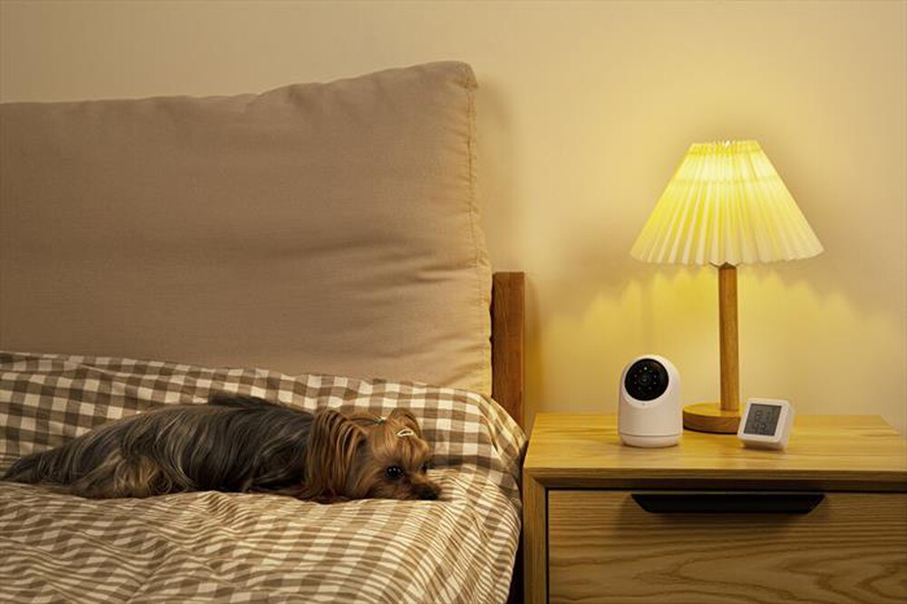 "SWITCHBOT - Telecamera WiFi Interno PAN/TILT CAM 2K-BIANCO"